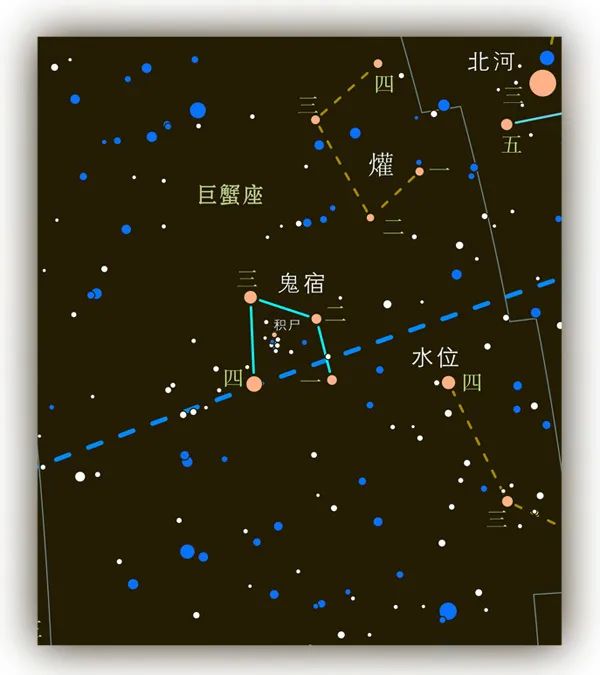 中国星官之鬼宿 图源:曹军