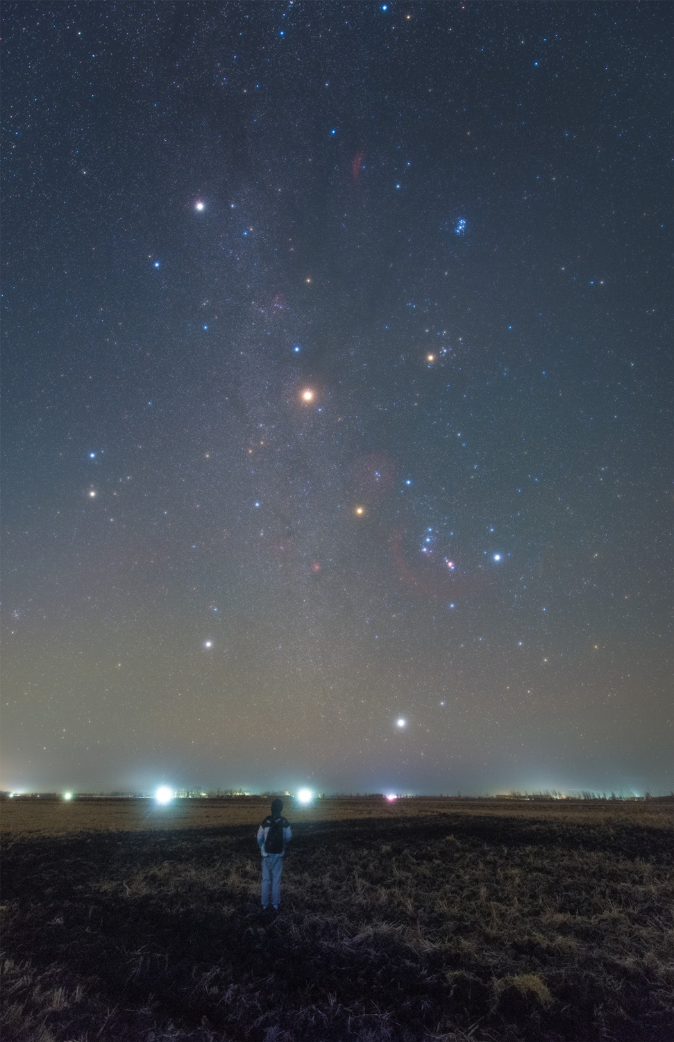 曲玉宝-冬季星空大钻石璀璨龙江夜空（长边1500像素）.jpg